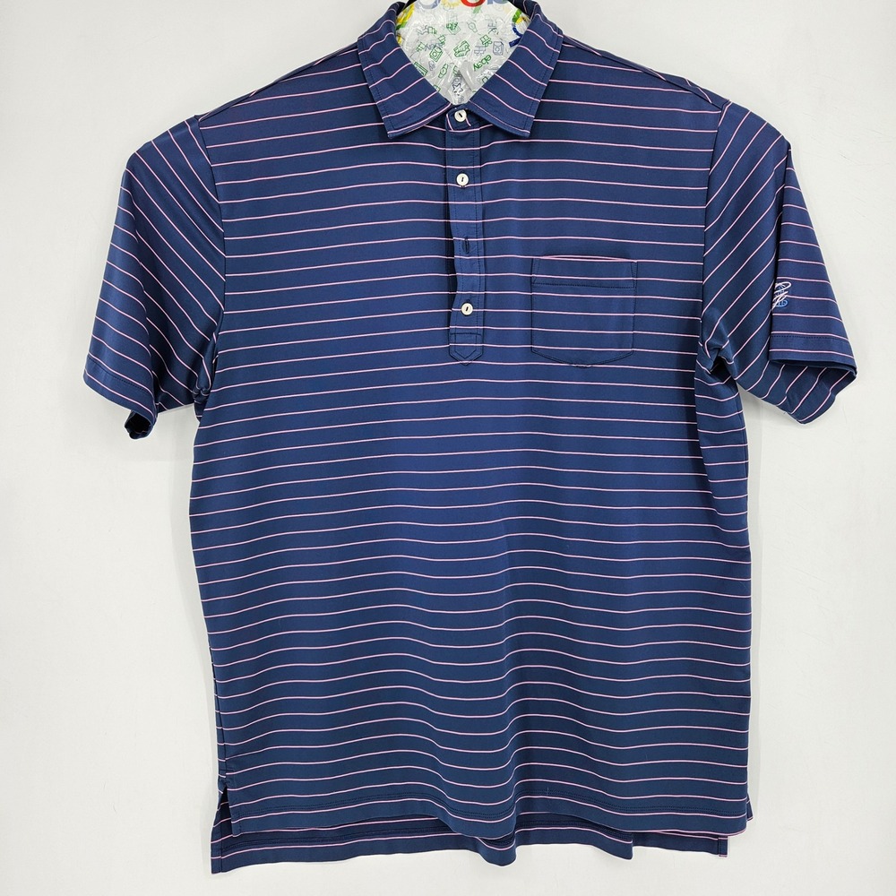 Peter Millar Shirt Mens Extra Large Polo Summer Comfort Performance Short Sleeve